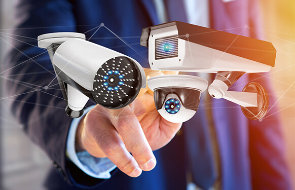 Security sales camera services